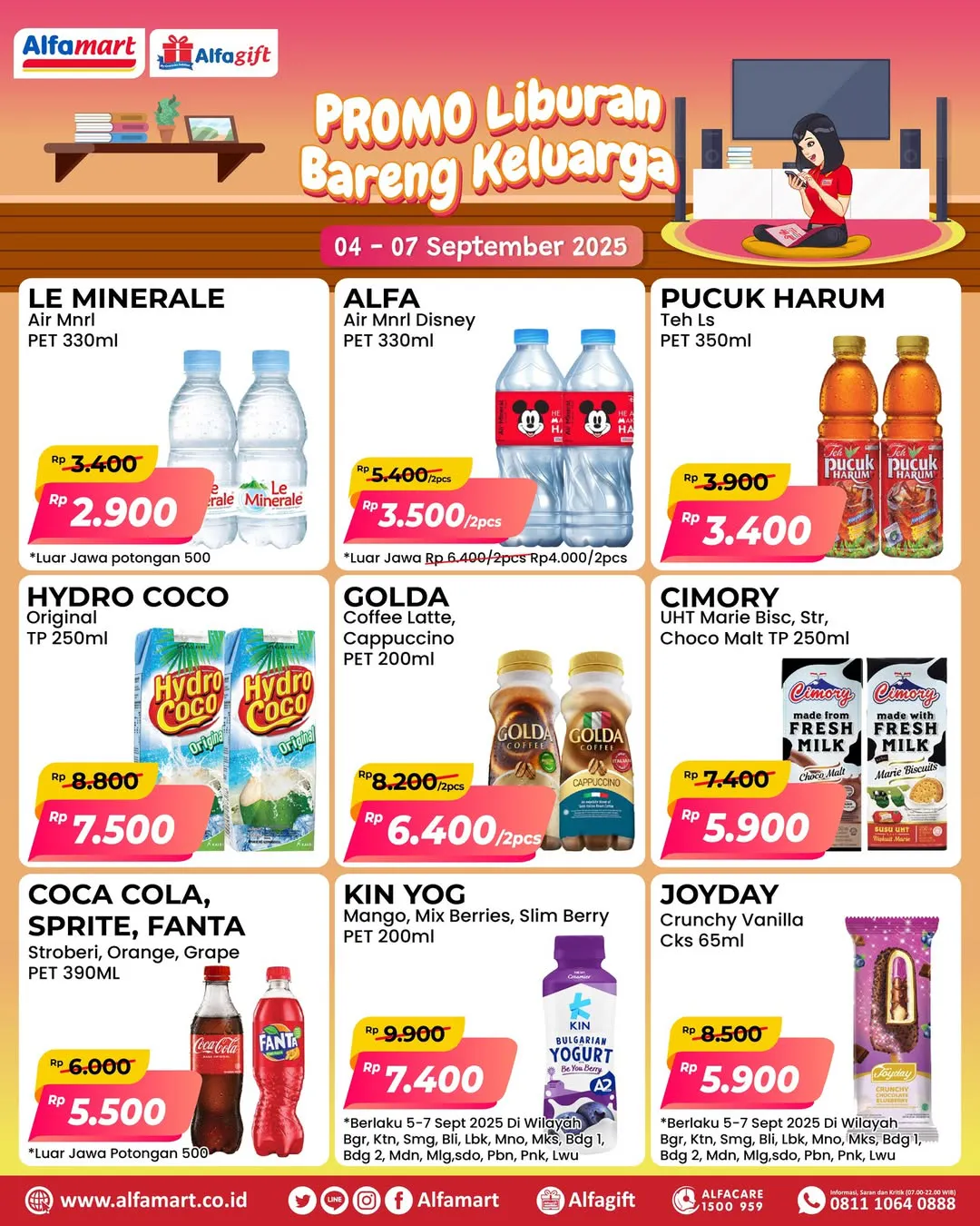 Promo Alfamart Liburan Hemat Periode 4-7 September 2025