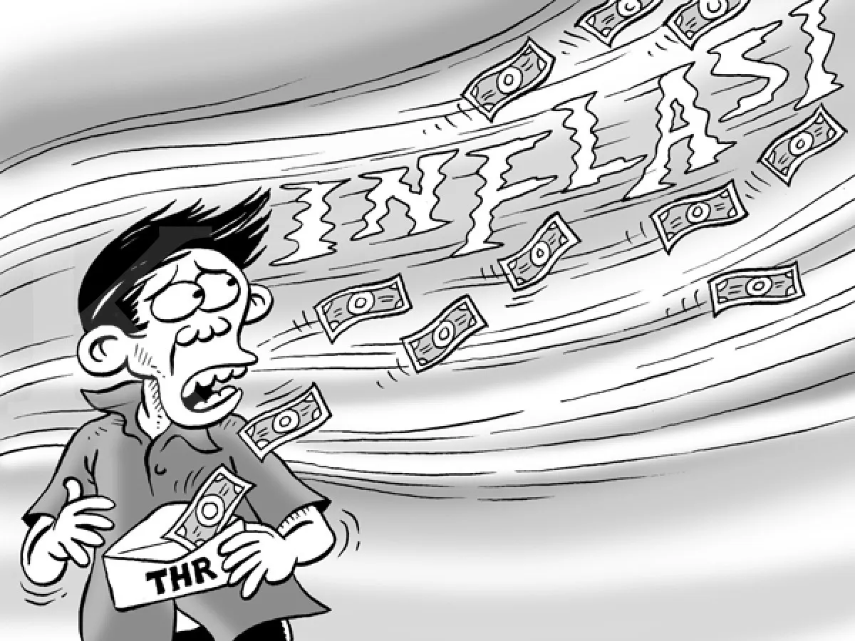 Inflasi bulanan Agustus tidak sampai 0,5%