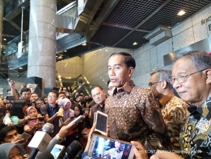 Jokowi tutup perdagangan bursa 2017