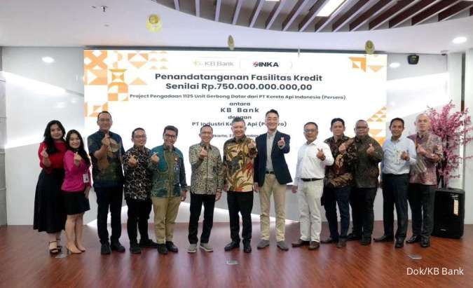 KB Bank Perkuat Modal Kerja PT INKA, Dukung Industri Strategis Nasional