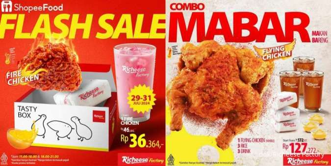 Promo Richeese Akhir Juli 2024, Flash Sale dan Paket Combo Mabar Diskon