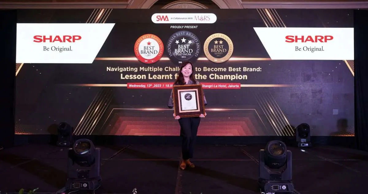 Sharp Berhasil Ukir Prestasi dengan Raih 6 Penghargaan Bergengsi di Penghujung 2023