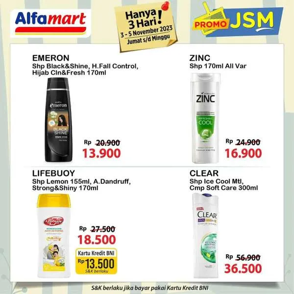 Katalog Promo JSM Alfamart Terbaru 3-5 November 2023, Promo Hanya 3 Hari!