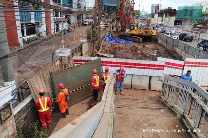 Cawang LRT project temporarily halted following gas leaks