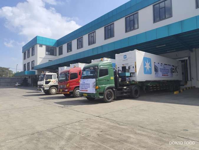 ID FOOD Ekspor Perdana 102 Ton Udang Vaname ke Amerika Serikat