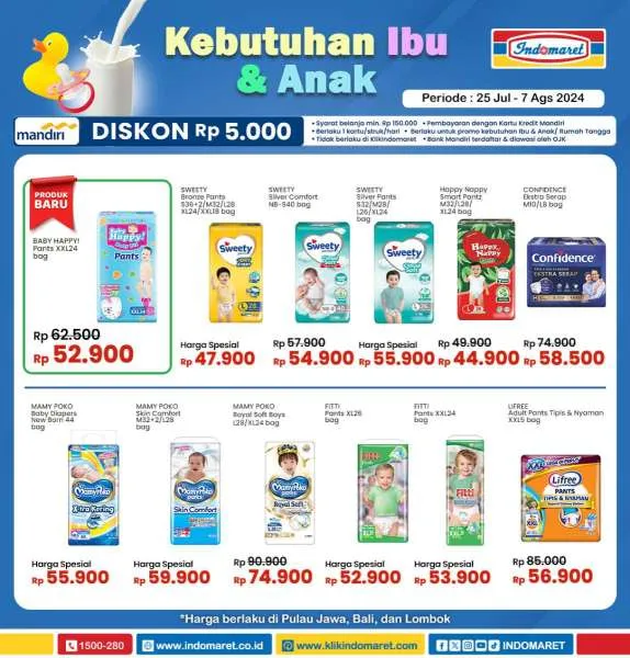 Promo Indomaret Super Hemat Periode 25 Juli-7 Agustus 2024