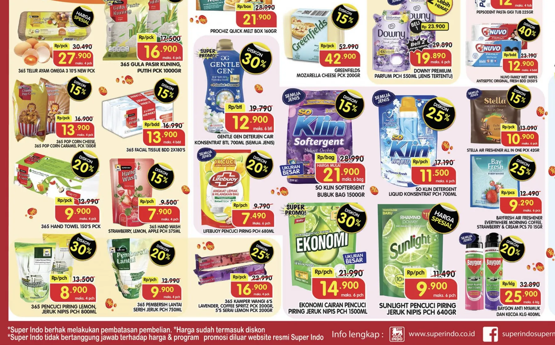 Promo Superindo Weekday Periode 22-25 September 2025