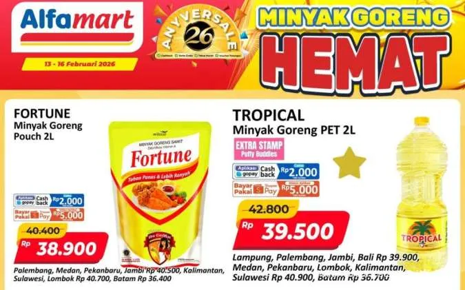 Promo JSM Alfamart 4-6 September 2026, Aneka Minyak Goreng Lebih Murah!