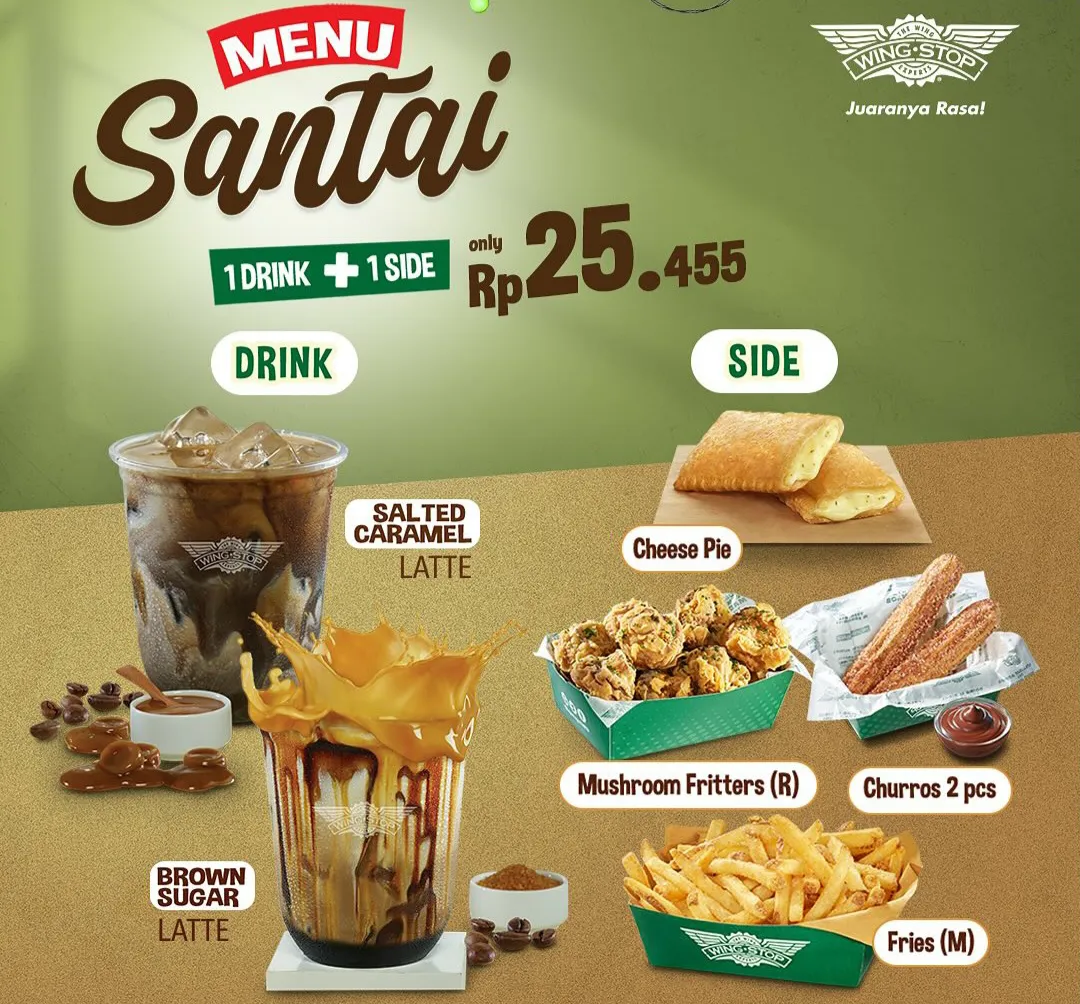 Promo Wingstop Menu Santai