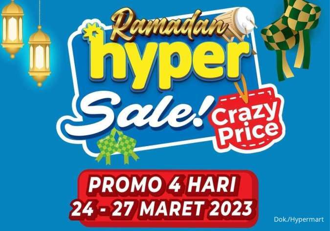 Promo JSM Hypermart Periode 24-27 Maret 2023, Harga Hemat untuk Aneka Produk