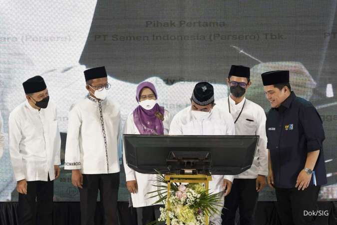 SIG Bersama 31 BUMN, Menyelenggarakan Pelatihan Bisnis Terapan Diikuti 26 Pesantren