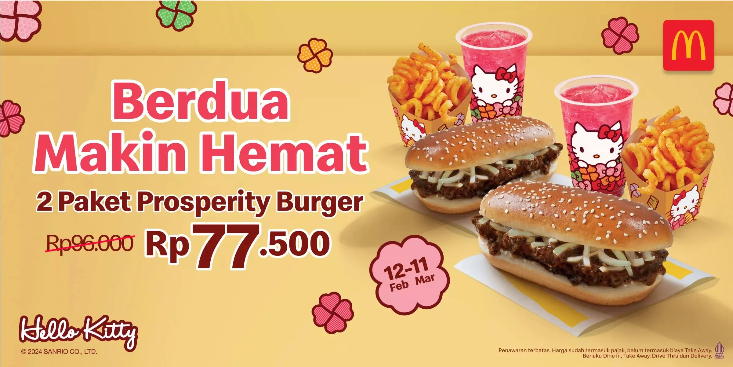McD diskon paket Prosperity burger