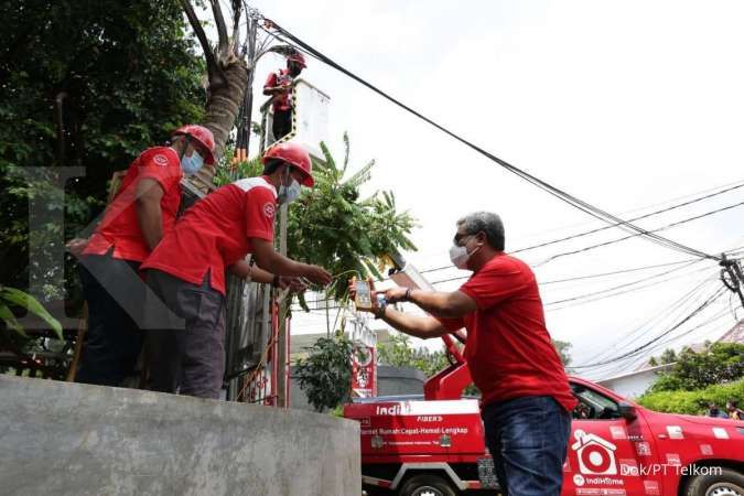 Direksi Telkom Tinjau Lokasi Terdampak Guna Pastikan Kualitas Layanan ke Pelanggan Tetap Normal