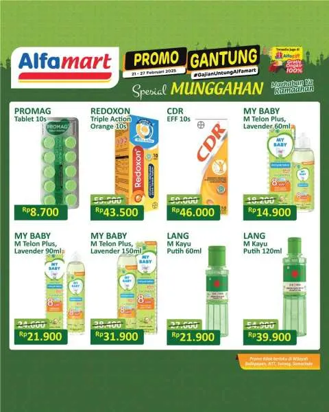 Promo Alfamart Gantung Spesial Munggahan Periode 21-27 Februari 2025