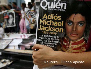 Penjualan CD dan Film Michael Jackson Tembus US$ 400 Juta