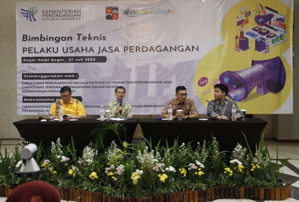 Kemendag Gelar Bimtek untuk Pelaku Usaha Perdagangan Jasa di Bogor