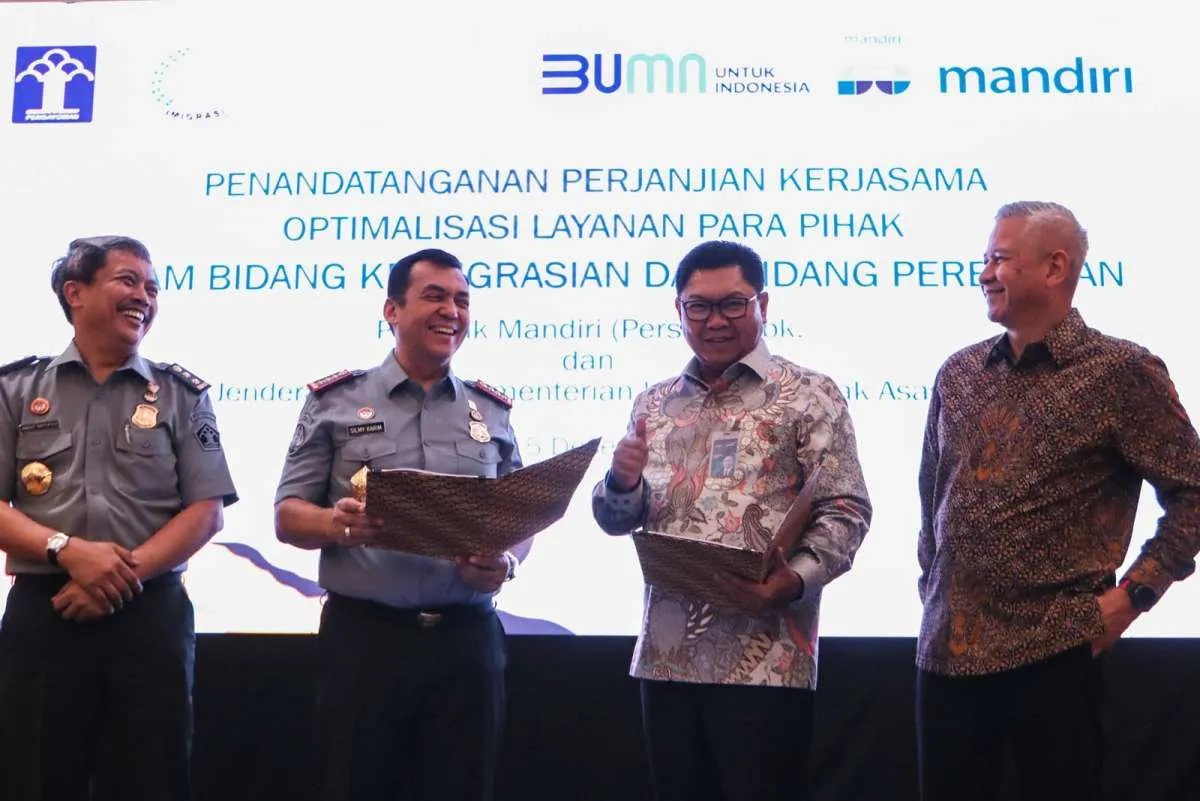 Ditjen Imigrasi Gandeng Bank Mandiri Kembangkan Layanan Keimigrasian 