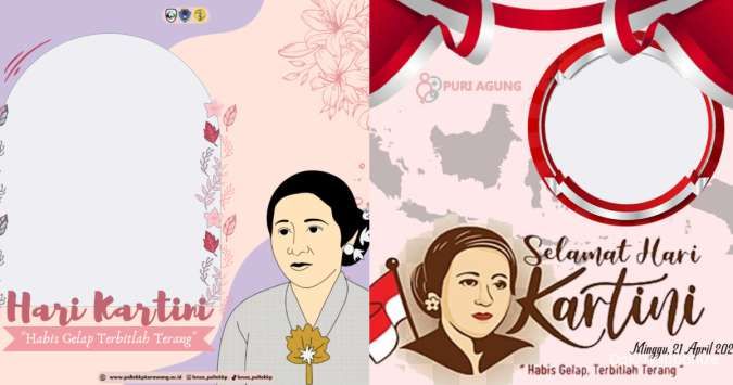 70 Twibbon Hari Kartini 2024 Desain Terbaru dan Mudah Dipakai, Bagikan di Medsos