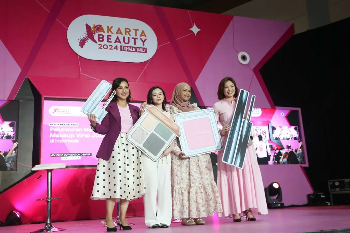 Brand asal Shanghai Judydoll Debut Perdana di JxB,Make Up Viral Dunia Masuk Indonesia