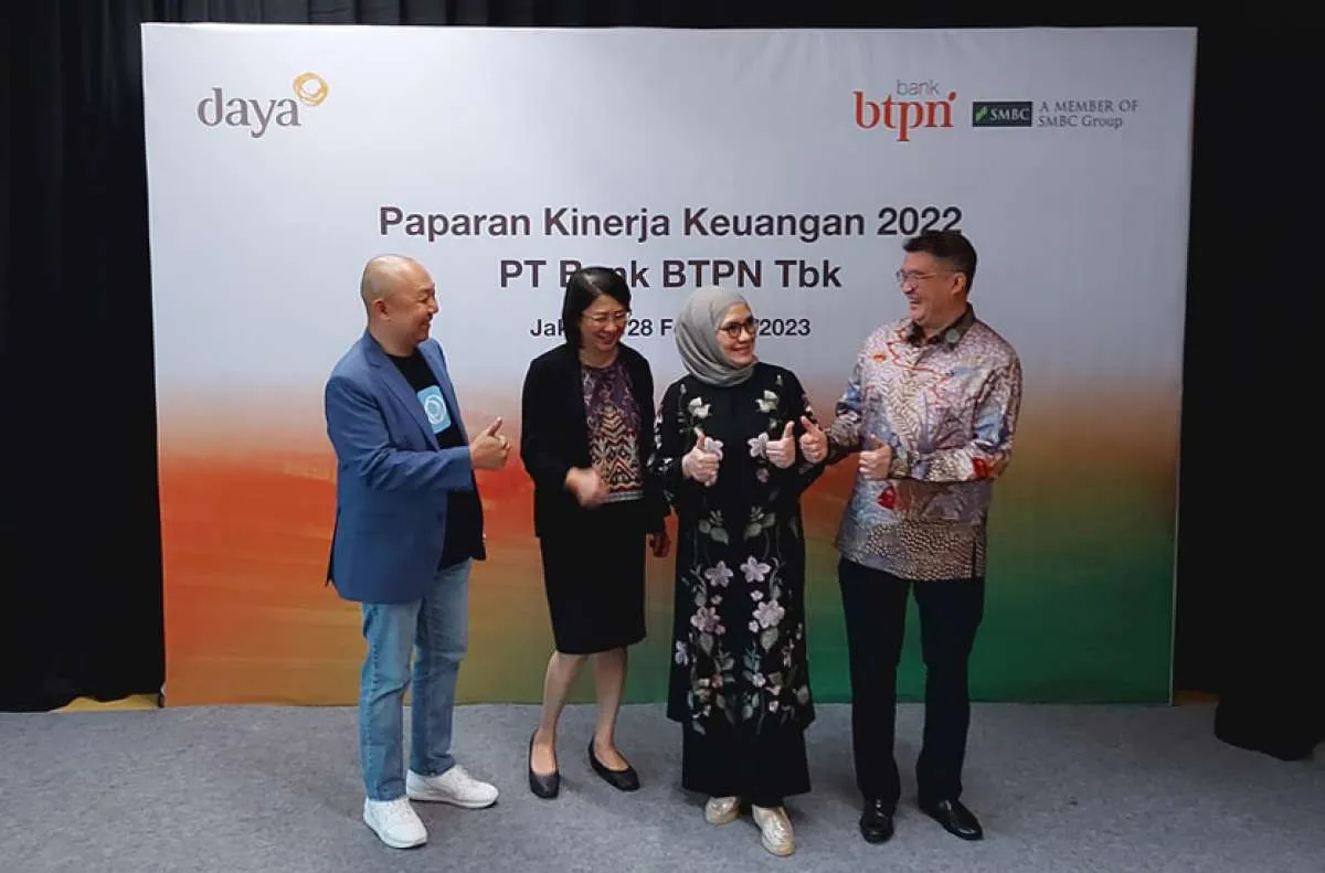 Bank BTPN Targetkan Kredit Tumbuh 9%-11% Pada Tahun 2023