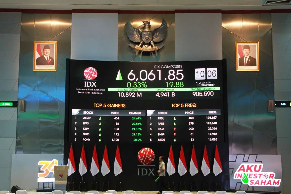 IHSG Turun 6 Hari Beruntun, Ada Net Buy Jumbo di Pasar Negosiasi Hari Ini (29/7)