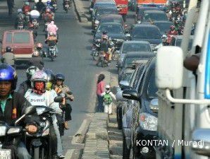 Kemacetan di Jakarta bikin kocek bolong Rp 12,5 triliun