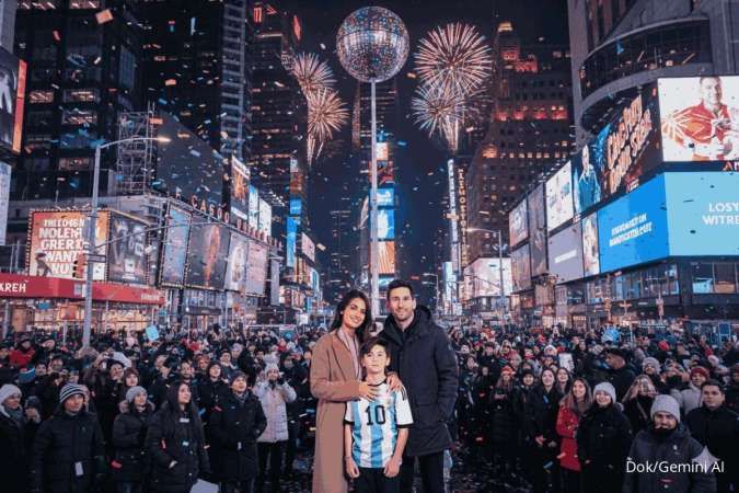 8 Pompt Edit Foto Gemini AI dengan Nuansa Malam Tahun Baru di Kota Besar Dunia