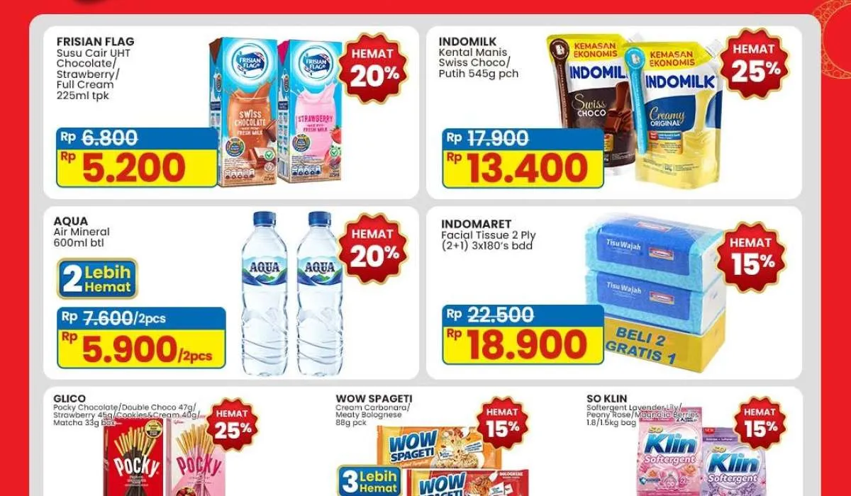 Promo Indomaret Weekend Terbaru Maret 2025, Frisian Flag & Indomilk Paling Murah