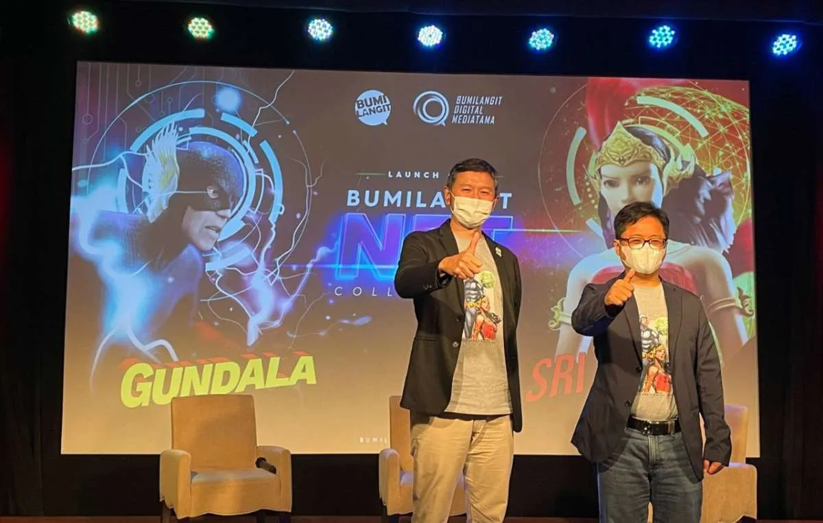 Bumilangit Digital Mediatama Luncurkan NFT Karakter Gundala dan Sri Asih