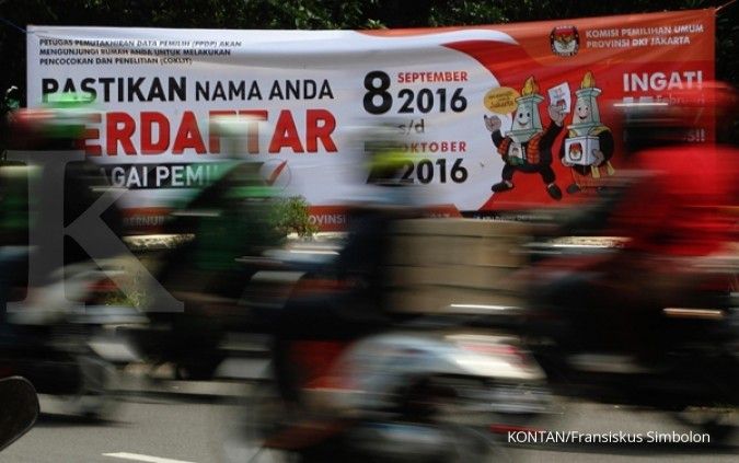 Pilkada DKI, ada 400.000 pemilih baru