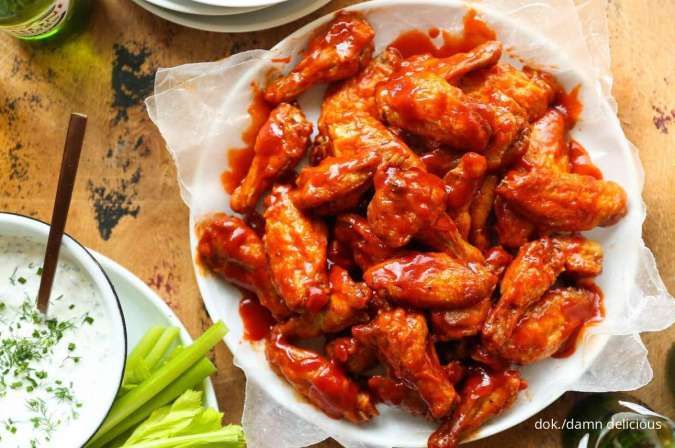 Resep Korean Food Masak Chicken Wings Pedas, Lezatnya Bikin Ketagihan