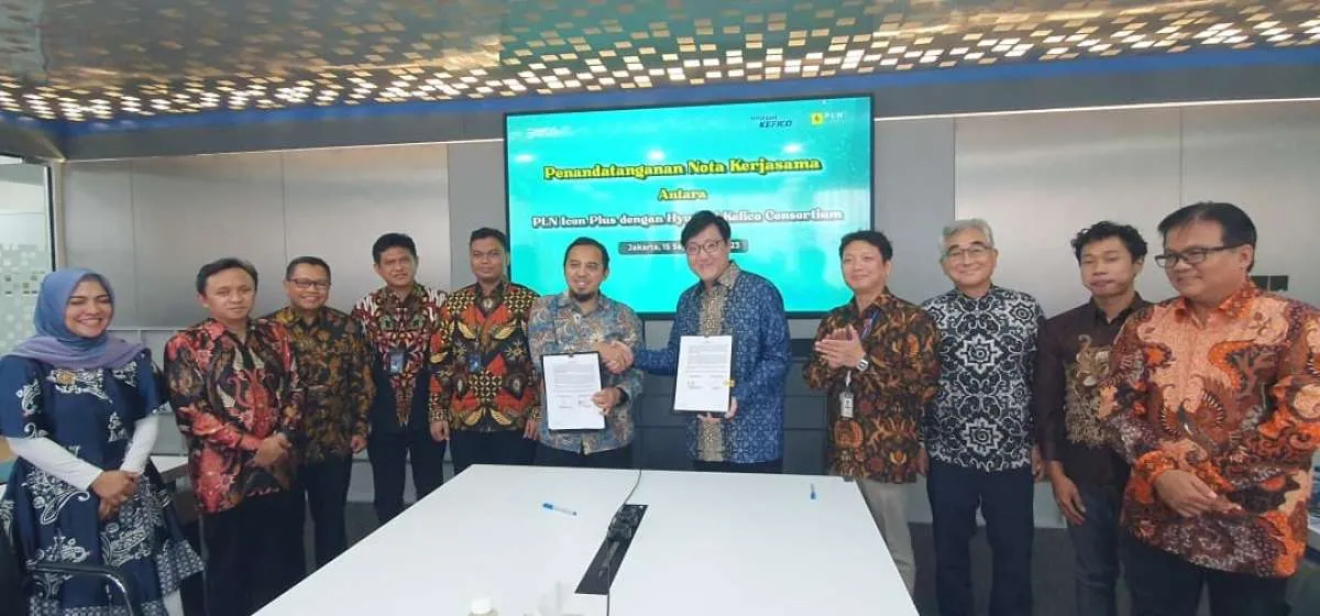 PLN ICON Plus Kerjasama dengan Hyundai KEFICO guna Dukung Green Transition Energy