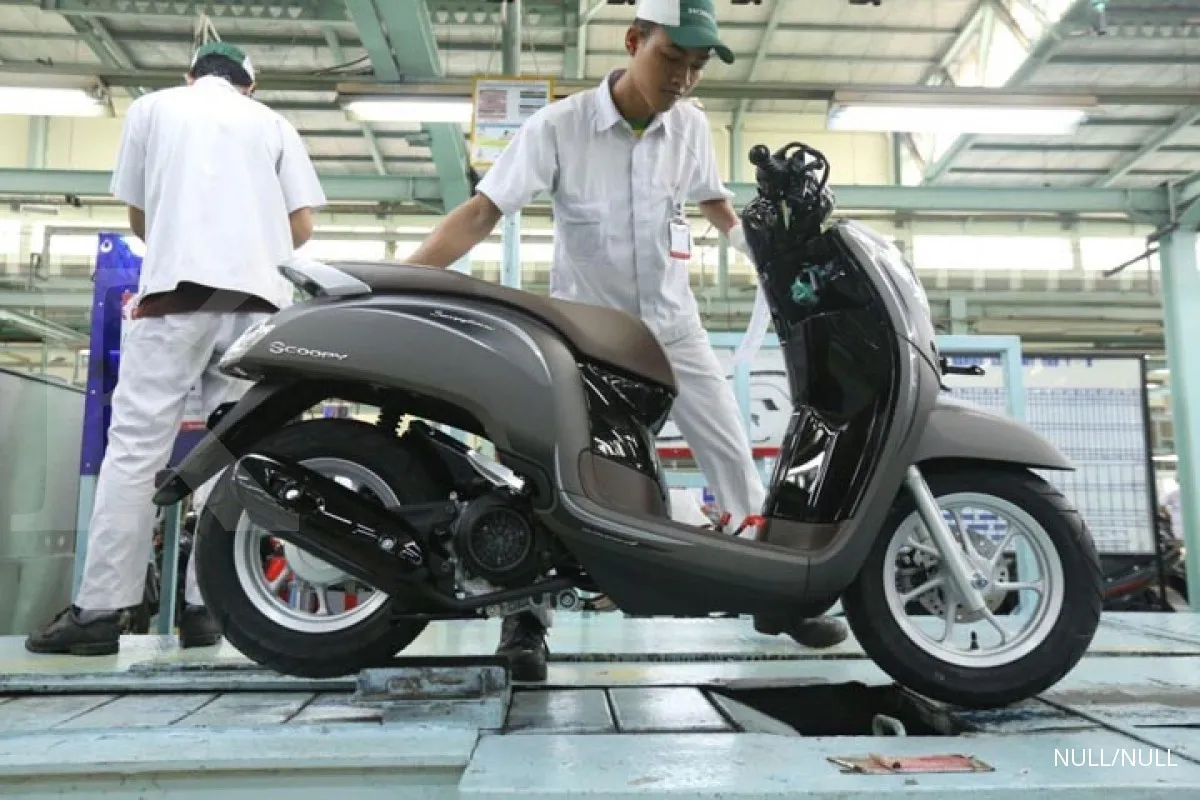Penjualan sepeda motor selama Januari naik tipis