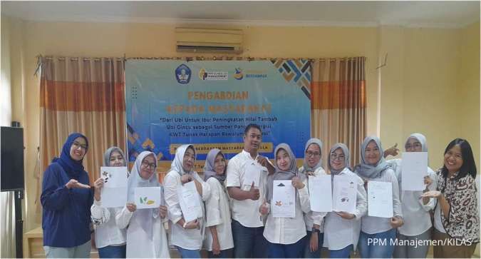 PPM Manajemen Berdayakan Kelompok Wanita Tani Lewat Program “Dari Ubi Untuk Ibu”