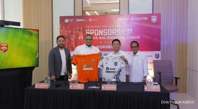 Kedua Kalinya, Pupuk Kaltim jadi Sponsor Tim Borneo FC di Liga 1 2023/2024