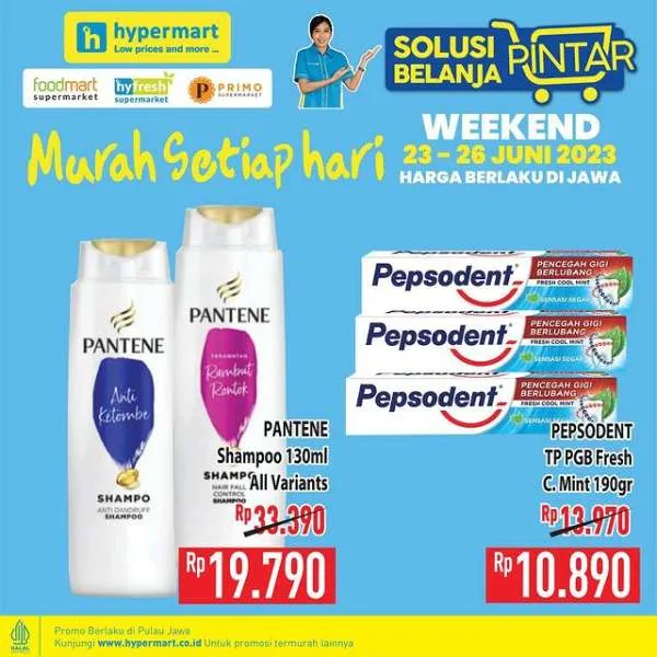 Promo Hypermart Hyper Diskon Weekend Periode 23-26 Juni 2023