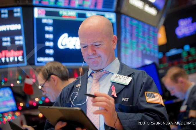 Laju kenaikan Wall Street sedikit tertahan, setelah rally panjang jelang akhir tahun