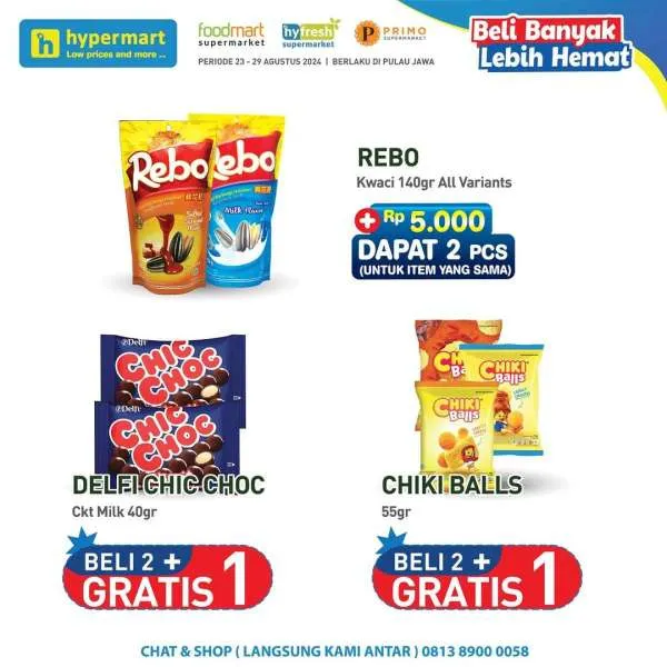 Promo Hypermart Beli Banyak Lebih Hemat Periode 23-29 Agustus 2024