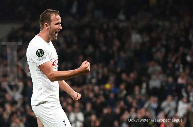 Hasil Liga Konferensi Tottenham vs Mura: Spurs menang 5-1, Harry Kane hattrick