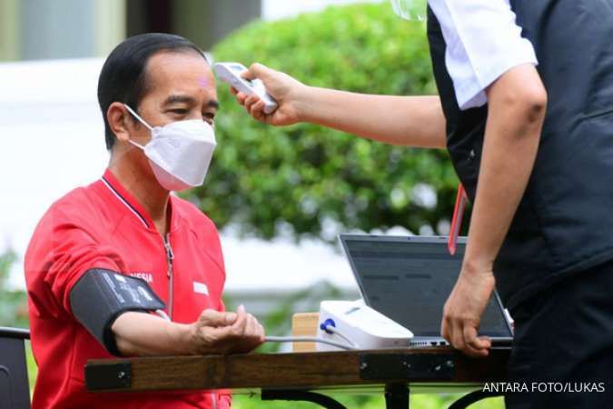 Jokowi menyebut PPKM mikro kalau dilakukan serius mampu tekan kasus corona