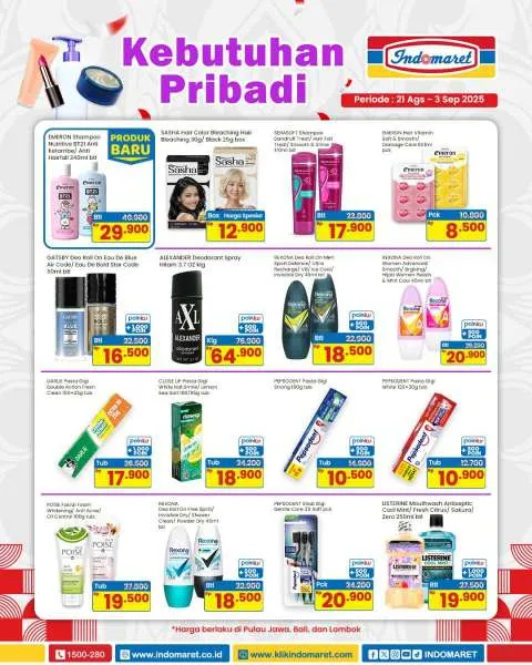 Promo Indomaret Super Hemat Periode 21 Agustus-3 September 2025