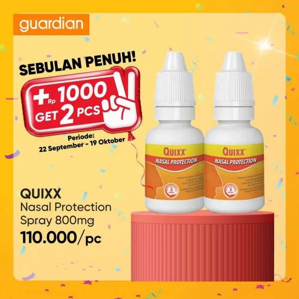 Promo Guardian +1000 Get 2 Pcs Periode 22 September-19 Oktober 2022