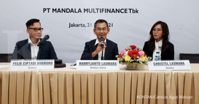 Laba bersih Mandala Multifinance (MFIN) tumbuh 54,27% pada semester I-2021