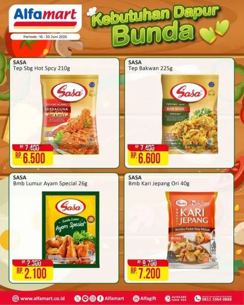 Promo Alfamart Kebutuhan Dapur Periode 16-30 Juni 2025