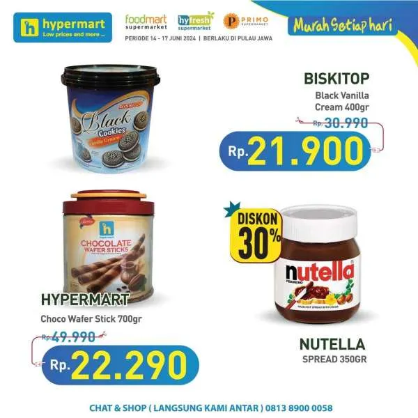 Promo JSM Hypermart Hyper Diskon Weekend Periode 14-17 Juni 2024