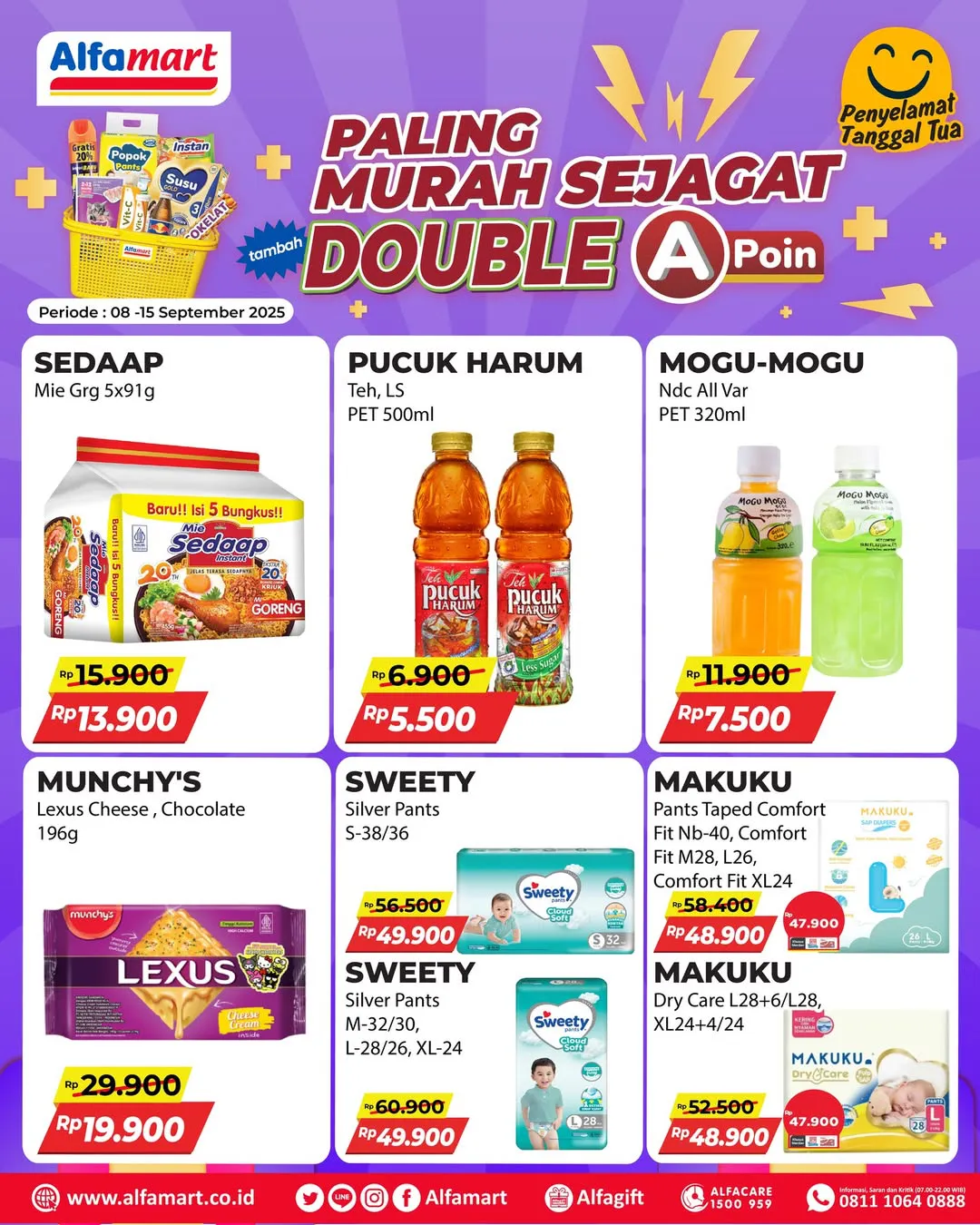 Promo Alfamart Paling Murah Sejagat Periode 8-15 September 2025