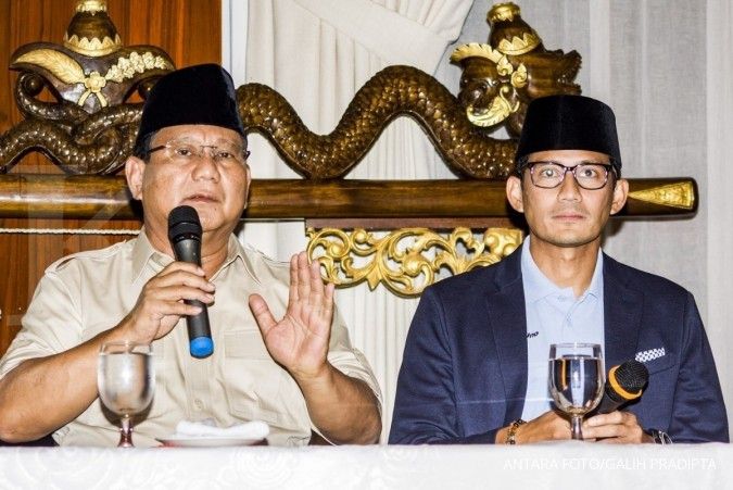 Prabowo-Sandiaga soroti empat masalah perekonomian di era Jokowi