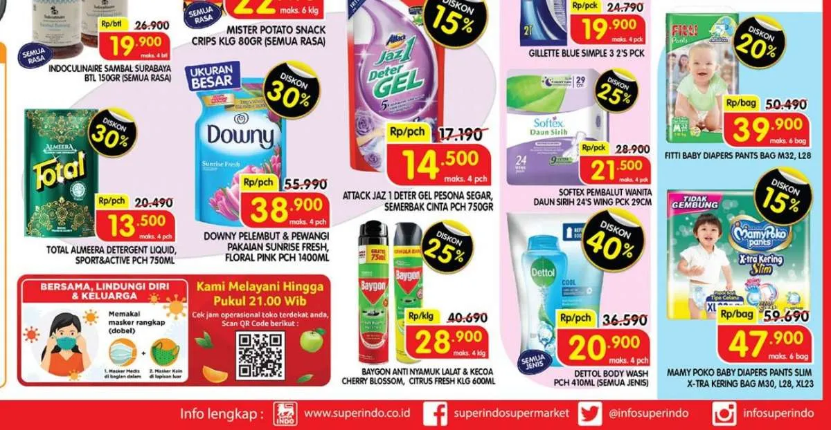 Promo Superindo di 12 Januari 2022, Belanja Produk Harian dengan Harga Terjangkau