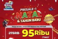 Promo Natal & Tahun Baru Trans Studio Bali, Tiket Presale Terbatas Cuma Rp 95K