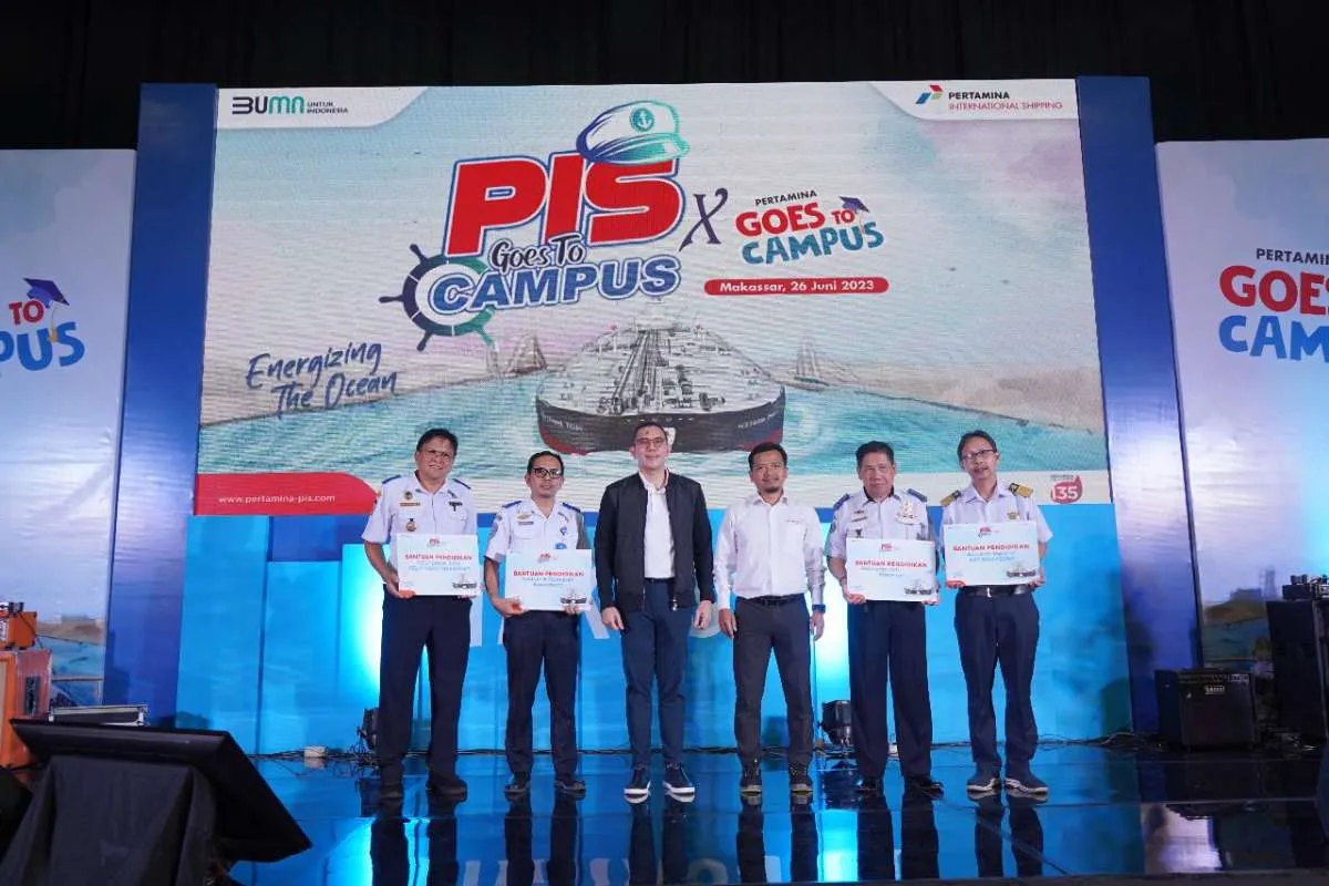 Dorong Calon Pelaut Muda, PIS Gelar Pertamina Goes to Campus di Makassar